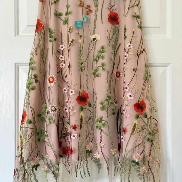 Anthropologie Eva Franco - Floral Embroidered Skirt - Multicolor - Picture 2 of 5